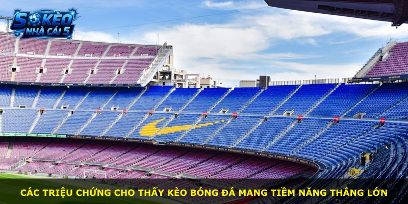 Các triệu chứng cho thấy kèo bóng đá mang tiềm năng thắng lớn