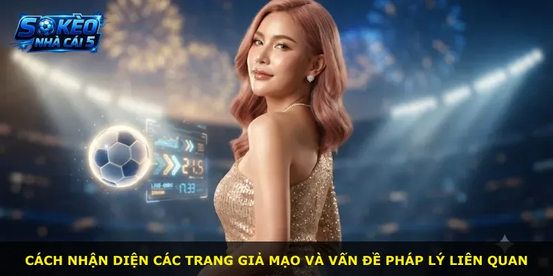 Cách nhận diện các trang giả mạo và vấn đề pháp lý liên quan