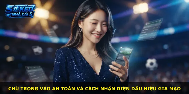 Chú trọng vào an toàn và cách nhận diện dấu hiệu giả mạo