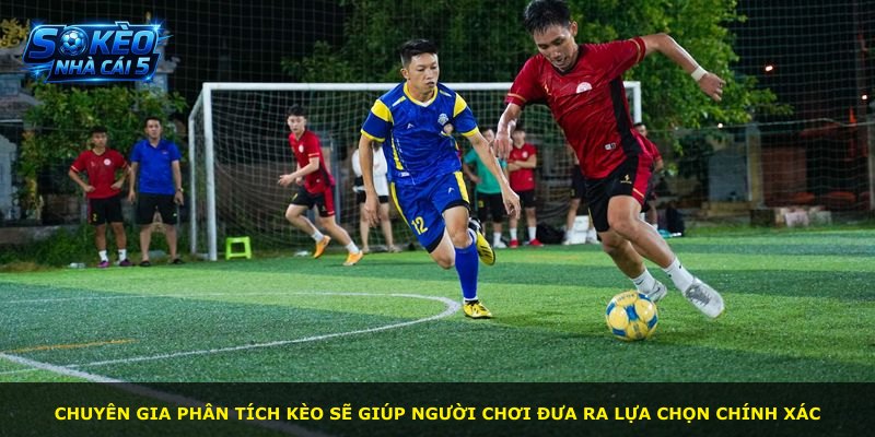 Chuyên gia phân tích kèo sẽ giúp người chơi đưa ra lựa chọn chính xác