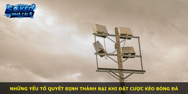 Những yếu tố quyết định thành bại khi đặt cược kèo bóng đá