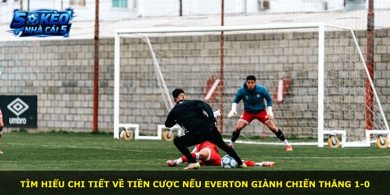Tìm hiểu chi tiết về tiền cược nếu Everton giành chiến thắng 1-0