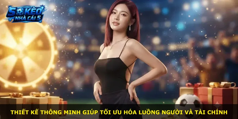 Thiết kế thông minh giúp tối ưu hóa luồng người và tài chính