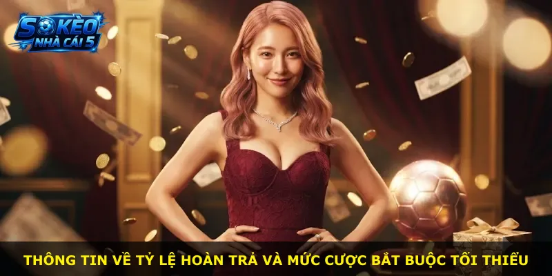 Thông tin về tỷ lệ hoàn trả và mức cược bắt buộc tối thiểu